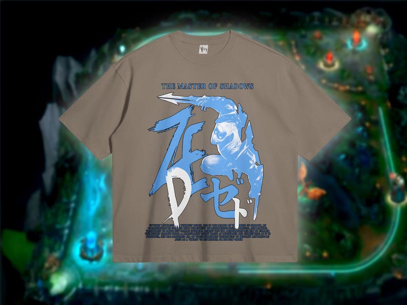 Zed League of Legends Tshirt. Zed Main Shirt Gift. Video Game Tee. Comfy Zed Shirt for Him. Lol Tees Gifts for Teenager.