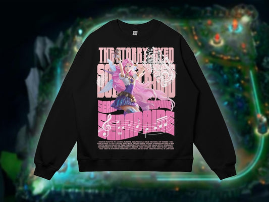Seraphine League of Legends Sweatshirt. Soft Shirt for Gaming Lovers. Gift for League Lovers. LoL Sweatshirt for You.