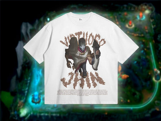 Jhin League Of Legends Tshirt. Teenager Shirt Gift. Comfy Lol Tee for Gamers. Gifts for Him. Golden Demon Lol Tees.
