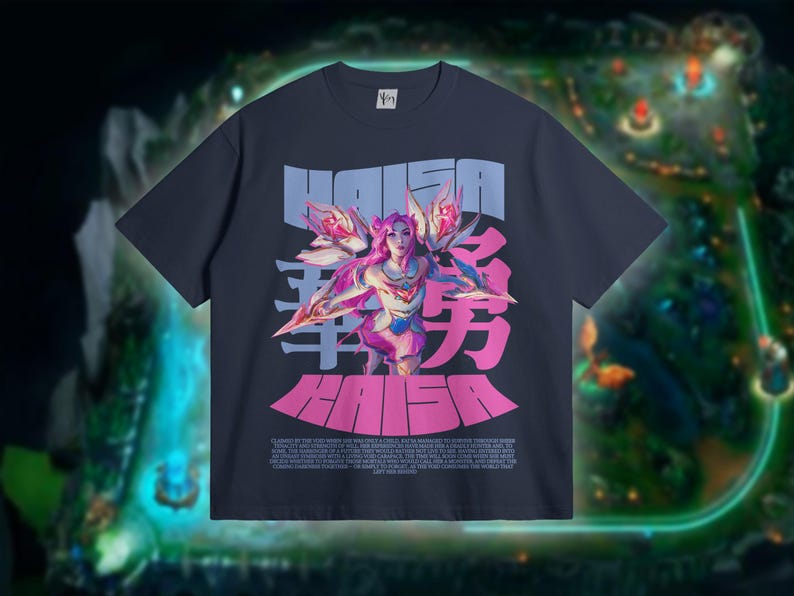 Kai'sa League of Legends Tshirt. Comfy Kai'sa Main Shirt. Kai'sa Gift for Gamer Girlfriend. LoL Tee for Teenager. Video Game Tees for Her.