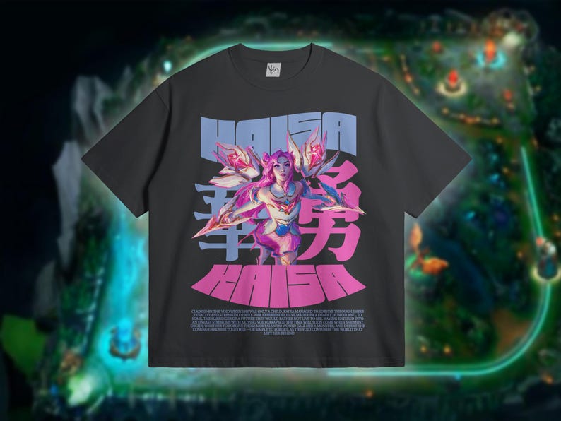 Kai'sa League of Legends Tshirt. Comfy Kai'sa Main Shirt. Kai'sa Gift for Gamer Girlfriend. LoL Tee for Teenager. Video Game Tees for Her.