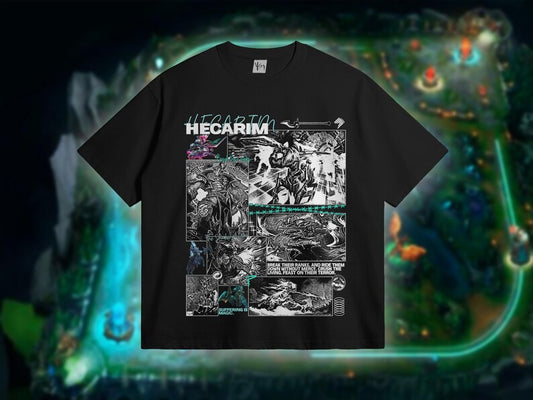 Hecarim League of Legends Tshirt. Cozy Hecarim Shirt for Gamers. Comfy Hecarim Shirt for Him. Lol Tees Gifts for Teenager.