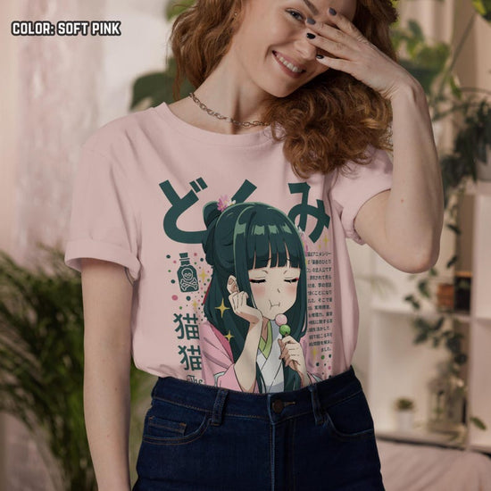 Cute Japanese Anime Shirt | Apothecary Tshirt | Romance Anime Tshirt | Bella+Canvas Soft Unisex T-shirt