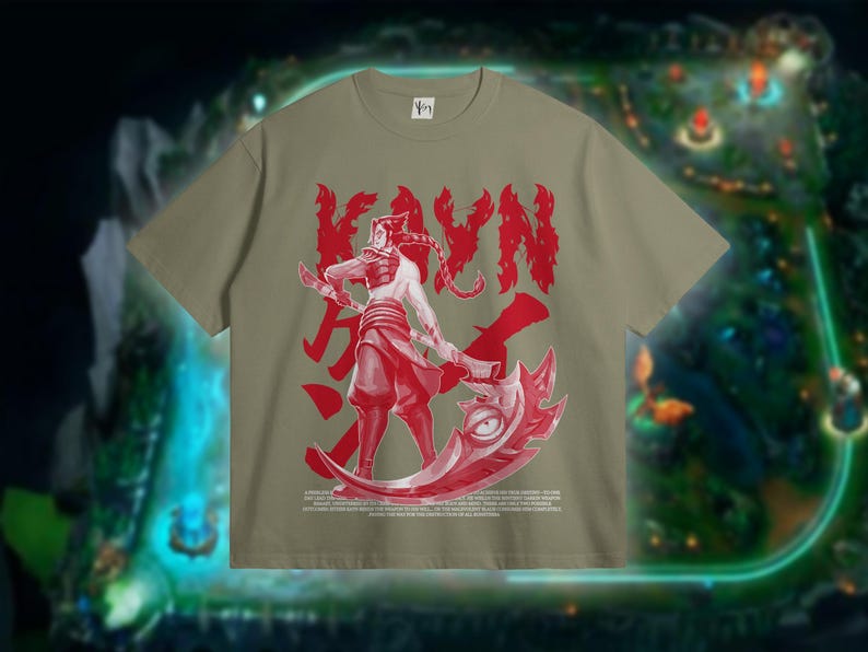 Kayn League of Legends Tshirt. LoL Kayn Main Shirt. Comfy Lol Tee for Gamers. The Shadow Reaper Gift for Gamer. Teenager Shirt for You.