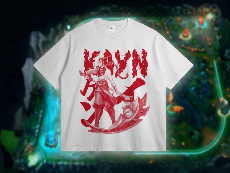 Kayn League of Legends Tshirt. LoL Kayn Main Shirt. Comfy Lol Tee for Gamers. The Shadow Reaper Gift for Gamer. Teenager Shirt for You.