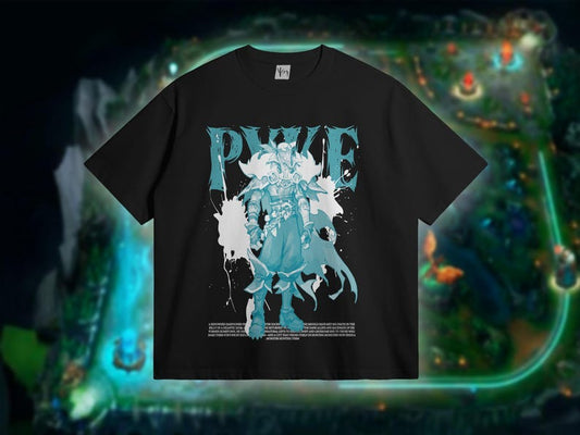Pyke League of Legends Tshirt. LoL Pyke Main Shirt. Video Game Tee for Her. Gift for Teenager. The Outlaw Shirt.