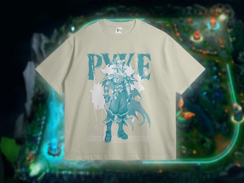 Pyke League of Legends Tshirt. LoL Pyke Main Shirt. Video Game Tee for Her. Gift for Teenager. The Outlaw Shirt.