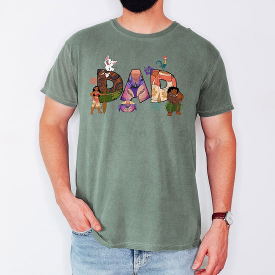 Moana Mom And Dad T-Shirt, Disney Couples Shirt, Maui Dad Shirt, Moana Mom Shirt, Disney Princes Mom Shirt, Mom And Dad Matching T-shirts