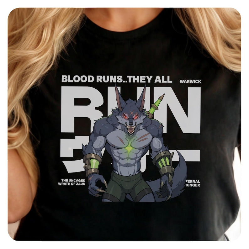 League of Legends Warwick, Unisex LoL Gamer Gift, Softstyle Tee, Best Gamer Gifts Fan Shirt, Unisex LoL Gift