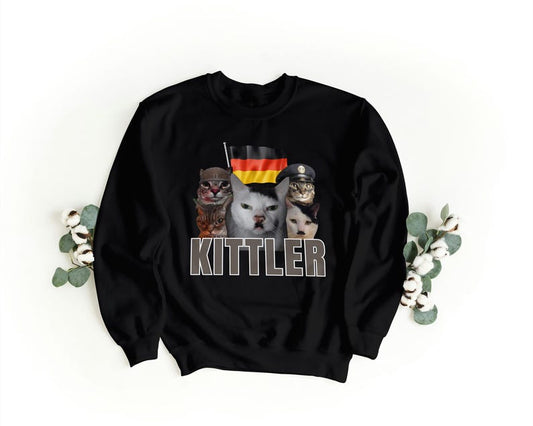 kittler, cat Shirt funny, Funny Animal Sweatshirt Design, Funny Cat Meme Shirt