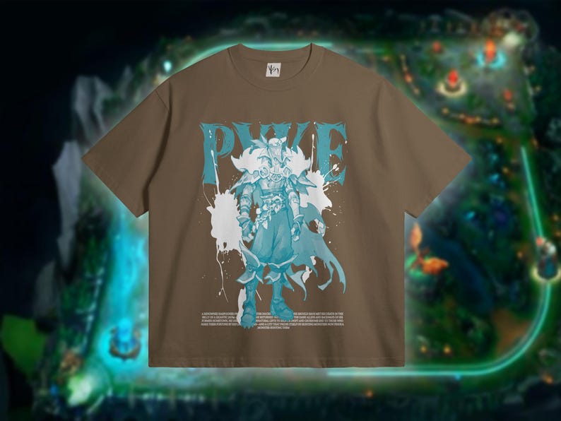 Pyke League of Legends Tshirt. LoL Pyke Main Shirt. Video Game Tee for Her. Gift for Teenager. The Outlaw Shirt.