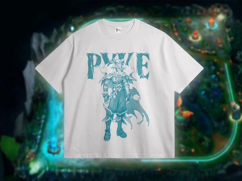 Pyke League of Legends Tshirt. LoL Pyke Main Shirt. Video Game Tee for Her. Gift for Teenager. The Outlaw Shirt.