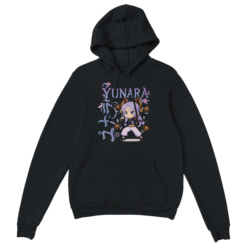 Yunara League of Legends Pullover Hoodie, Unisex, Gaming Apparel, Gamer Gift, lol clothing gift, Graphic Design Top