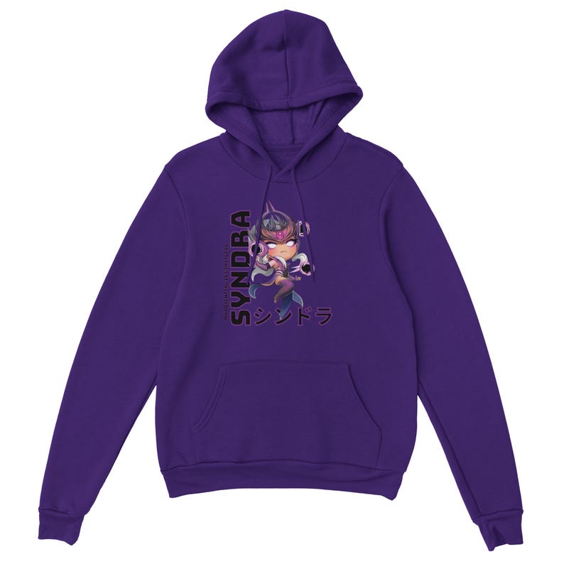 Syndra League of Legends Pullover Hoodie, Unisex, Gaming Apparel, Gamer Gift, lol clothing gift, Graphic Design Top