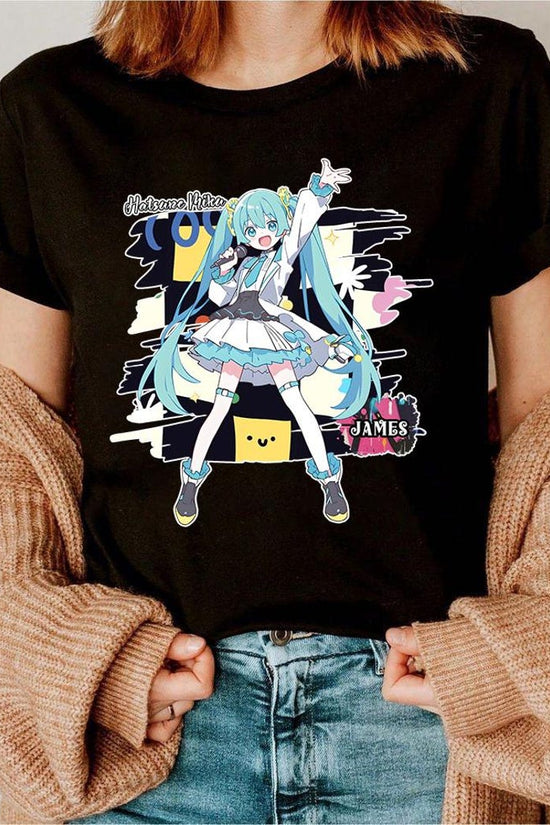 Cute Hatsune Miku t - shirts Personalized T- shirts-the perfect gift for birthdays, weddings, special occasions Hatsune Miku t shirt