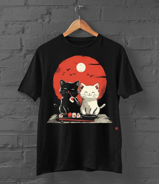 Cute Cat T-Shirt | Japanese Tshirt | Japanese Streetwear | Cute Cat Tshirt | Japan Cat Tshirt | Japanese Cat Shirt | Y2K Top | Kawaii Shirt
