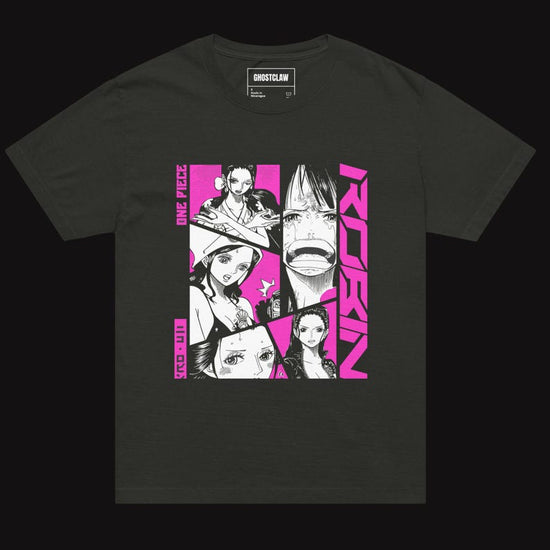 Nico Robin T-Shirt, One Piece Graphic Tee, Unisex Streetwear Cotton Shirt, Japanese Style Anime Top, Otaku Fashion Gift