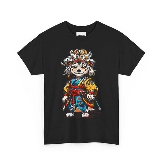 Samurai Dog Warrior Shirt | Dalmatian in Samurai Armor Tee | Cute Anime Dog T-Shirt | Japanese Warrior Pet Lover Gift