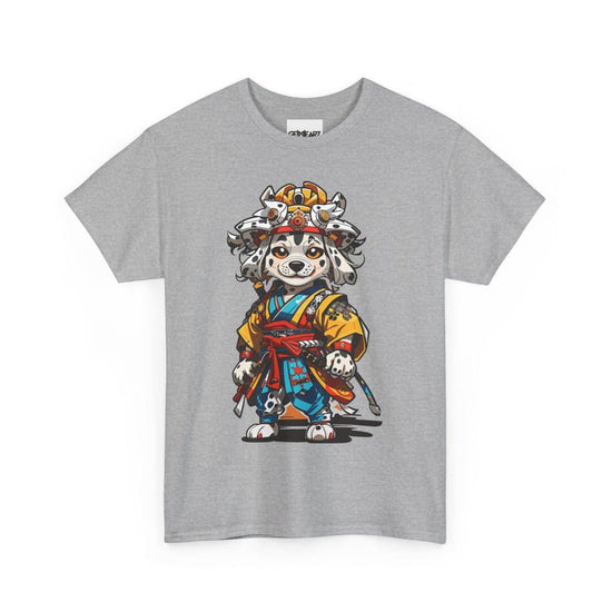 Samurai Dog Warrior Shirt | Dalmatian in Samurai Armor Tee | Cute Anime Dog T-Shirt | Japanese Warrior Pet Lover Gift