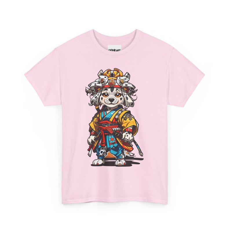 Samurai Dog Warrior Shirt | Dalmatian in Samurai Armor Tee | Cute Anime Dog T-Shirt | Japanese Warrior Pet Lover Gift