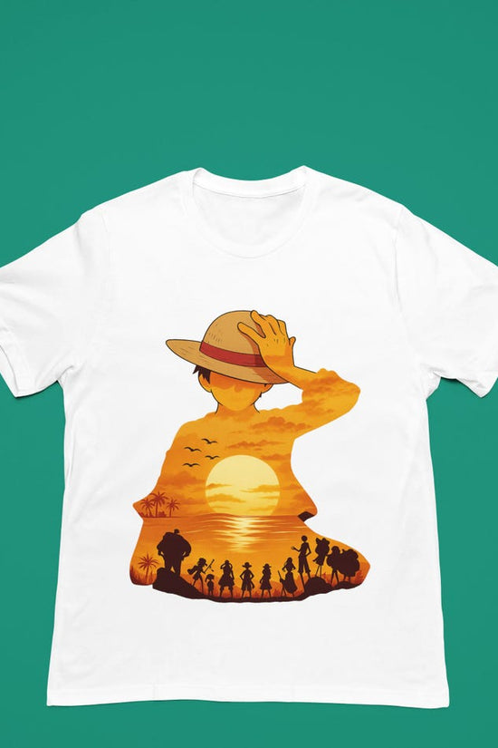 One Piece Inspired Unisex Tee - Perfect for Anime Fans, Casual Wear, Gifts, Summer Outfits, Luffy Fan Art, One Piece Fan Art, Straw Hat