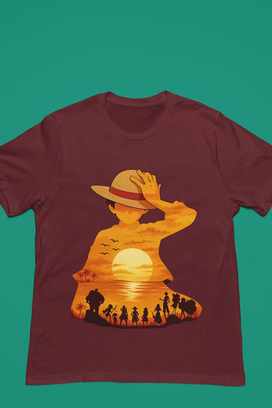 One Piece Inspired Unisex Tee - Perfect for Anime Fans, Casual Wear, Gifts, Summer Outfits, Luffy Fan Art, One Piece Fan Art, Straw Hat