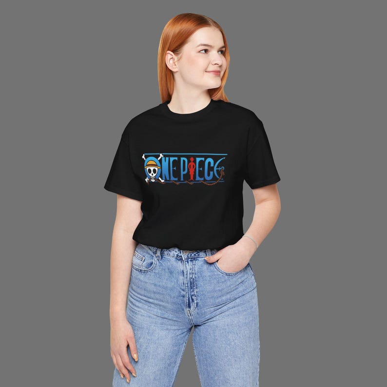One Piece Anime T Shirt, Anime Street Wear for Manga Lovers, Cute Japanese Casual Wear, Otaku Clothing for Anime Lovers