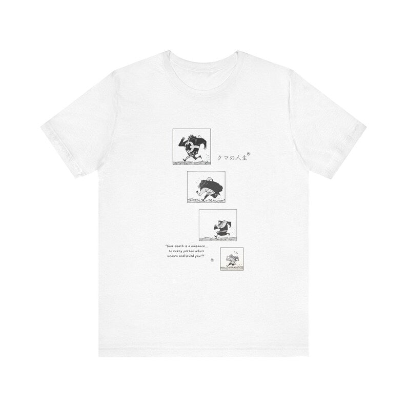 Pirate Quotes Tee, One Piece Fans Merch, Life Meaning Shirt, Sad Story T-Shirt, Unisex Jersey Short Sleeve