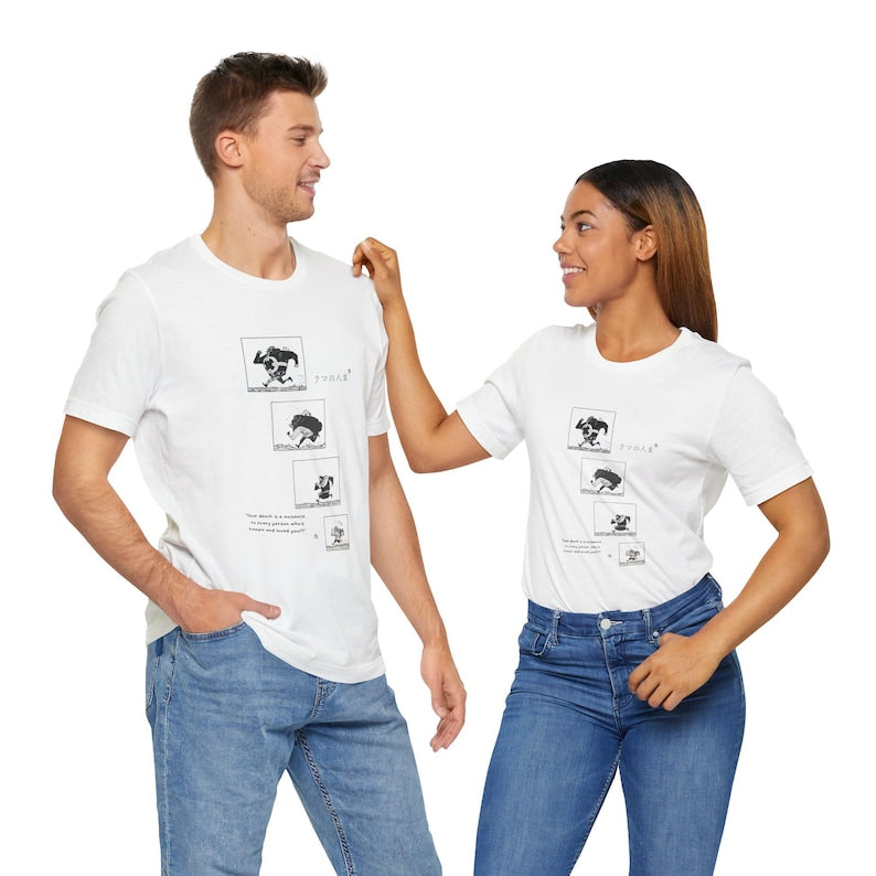 Pirate Quotes Tee, One Piece Fans Merch, Life Meaning Shirt, Sad Story T-Shirt, Unisex Jersey Short Sleeve