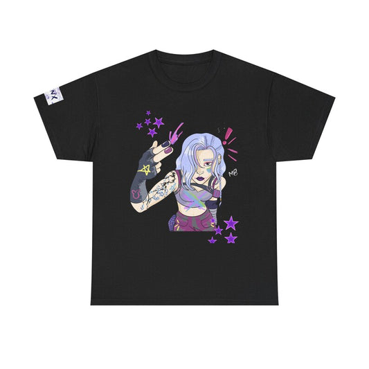 Arcane jinx inspired from League of legends Graphic Tee, Unisex Streetwear, Casual , JINX Design, Hipster Fashion