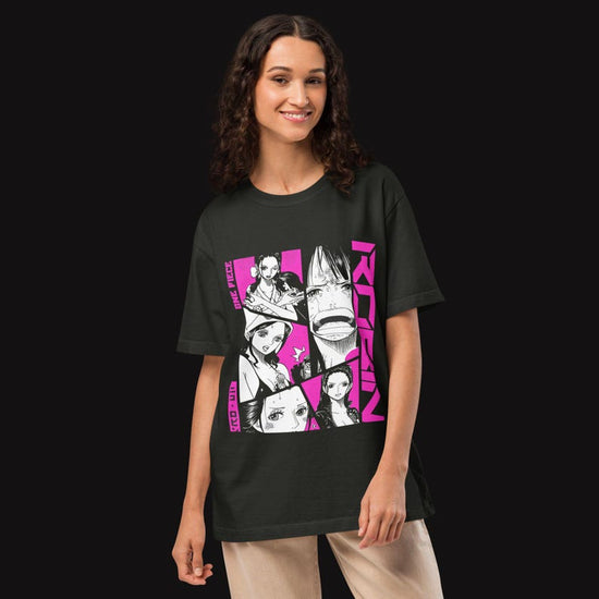 Nico Robin T-Shirt, One Piece Graphic Tee, Unisex Streetwear Cotton Shirt, Japanese Style Anime Top, Otaku Fashion Gift