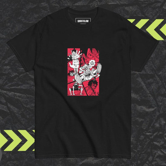 Monkey D. Luffy T-Shirt, One Piece Graphic Tee, Unisex Streetwear Cotton Shirt, Japanese Style Anime Top, Otaku Fashion Gift