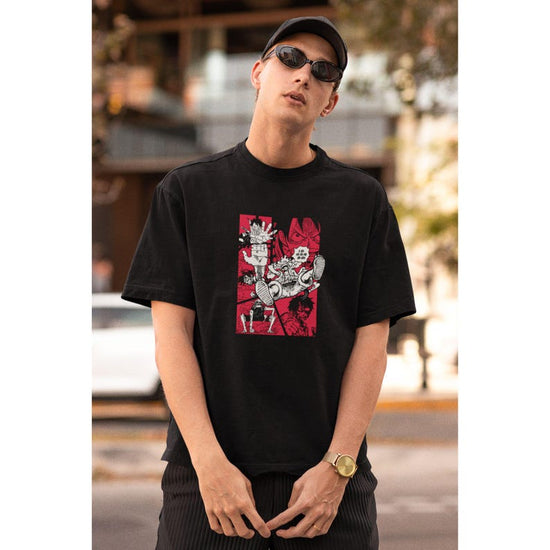 Monkey D. Luffy T-Shirt, One Piece Graphic Tee, Unisex Streetwear Cotton Shirt, Japanese Style Anime Top, Otaku Fashion Gift