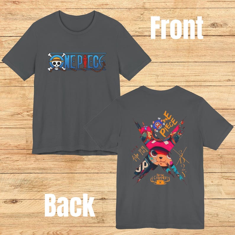 One Piece Anime T Shirt, Anime Street Wear for Manga Lovers, Cute Japanese Casual Wear, Otaku Clothing for Anime Lovers