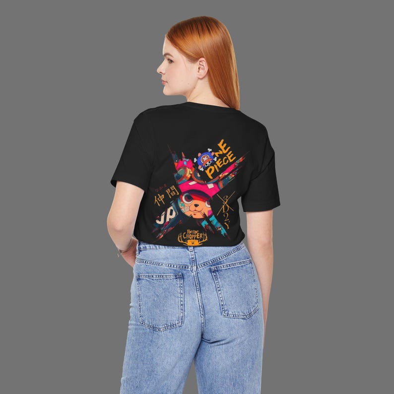 One Piece Anime T Shirt, Anime Street Wear for Manga Lovers, Cute Japanese Casual Wear, Otaku Clothing for Anime Lovers
