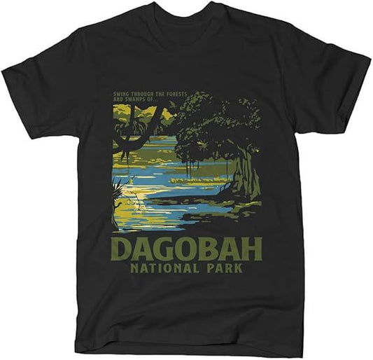 Star Wars Dagobah National Park T-Shirt - Wozzi Free