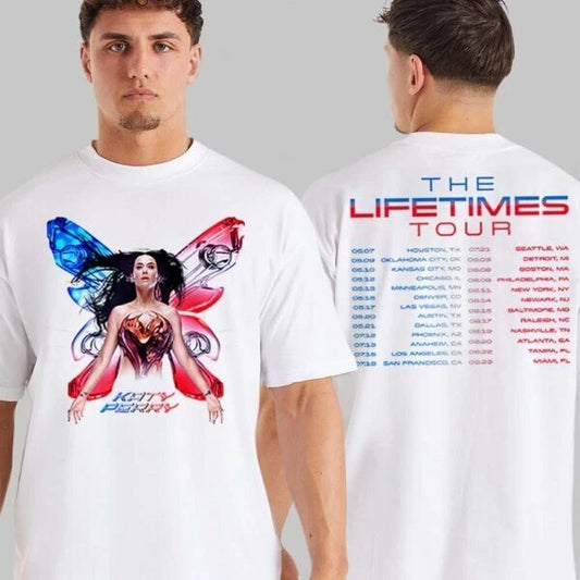 HOT!!! Katy Perry The Lifetimes Tour 2025 Butterfly Tshirt