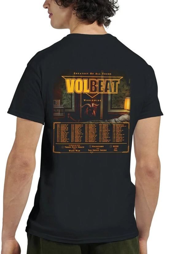 Volbeat 2025 Tour T-shirt - Metal Music Shirt - Still Counting T-Shirt
