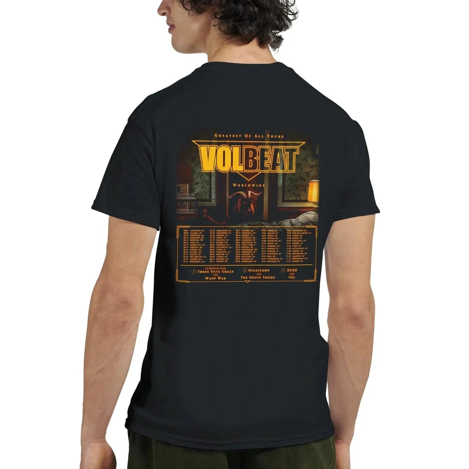 Volbeat 2025 Tour T-shirt - Metal Music Shirt - Still Counting T-Shirt