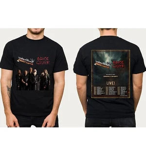 Judas Priest And Alice Cooper North American Tour 2025 T Shirt