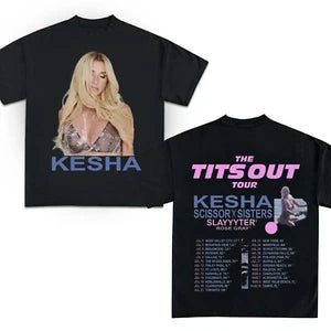 Kesha 2025 Concert Shirt, 2025 Kesha the Tits Out Tour Tshirt