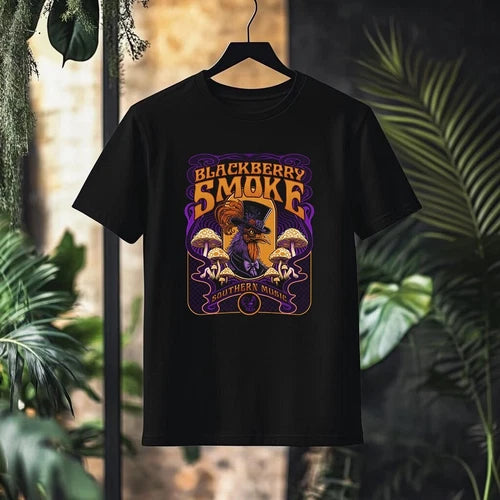 Blackberry Smoke Tour 2025 T-Shirt Official Concert Merch Southern Rock Fan Tee