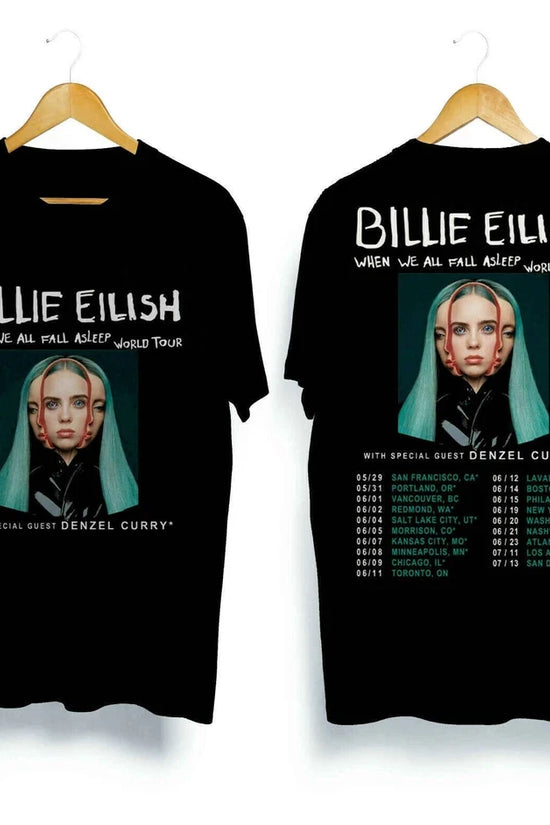 Billie Eilish World Tour 2025 T-shirt